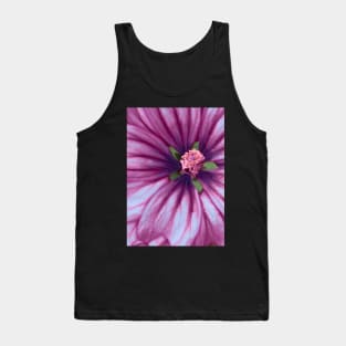 Ultraviolet Flower Purple Nature Tank Top